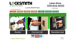 Desktop Screenshot of llaveselectronicas.com
